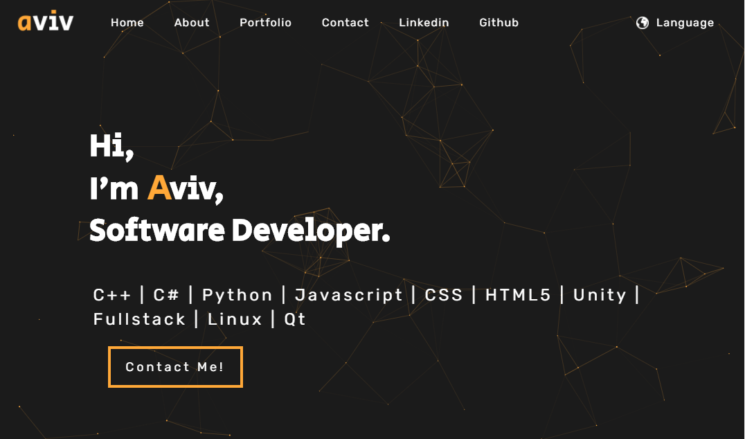 Aviv Kandabi, Freelance Software Developer.